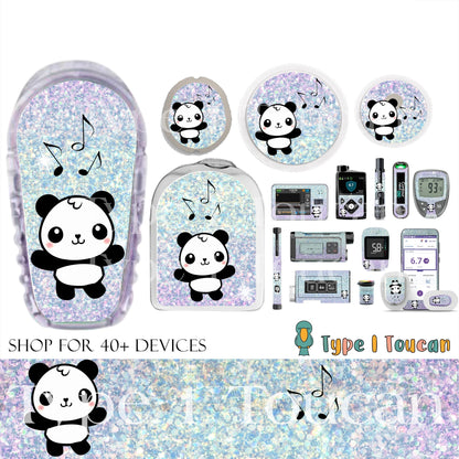 Disco Panda |Device Stickers
