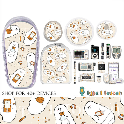 Ghost of Diabetes |Device Stickers