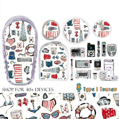 Nautical Babe | Device Stickers