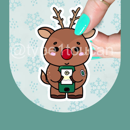 Mr Rudolph  | Christmas Diabuddy Sticker