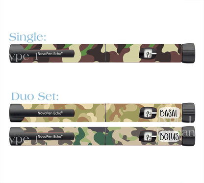 Camouflage Print|Device Stickers
