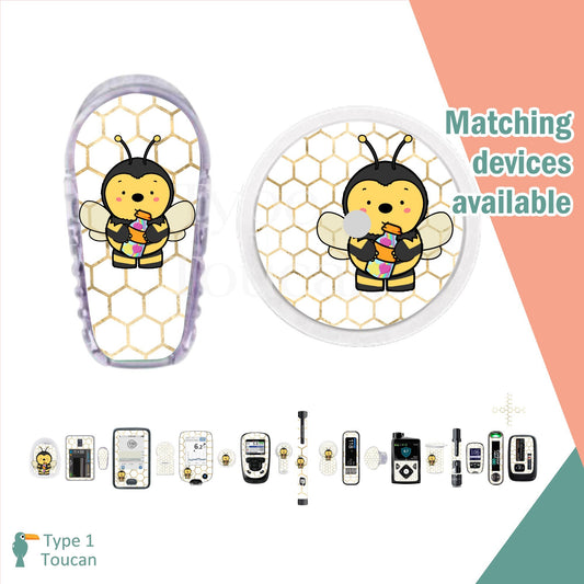 Dia-bee-tes Honeycomb |Device Stickers