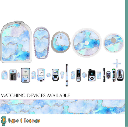 Blue Marble | Device StickersAgate