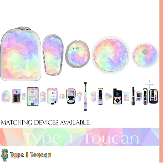 Crystal Rainbow|Device Stickers