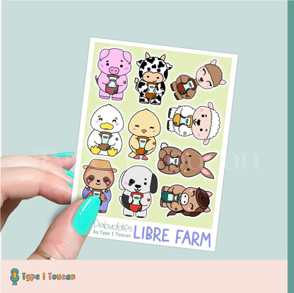 Mini Diabuddy | Diabuddy Sticker Sheet