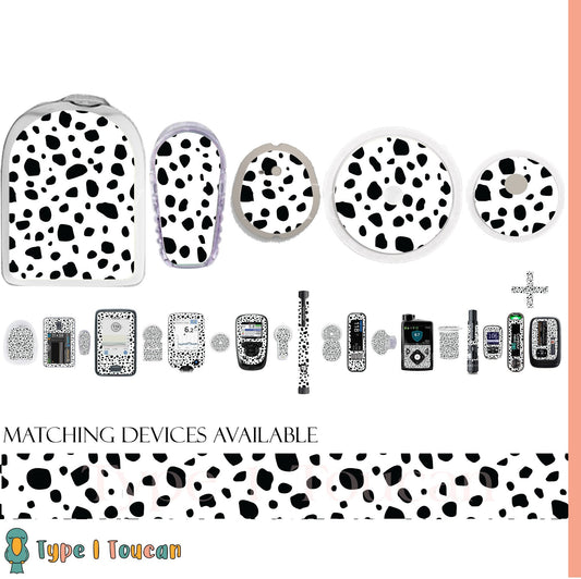 Dalmatian Print|Device Stickers