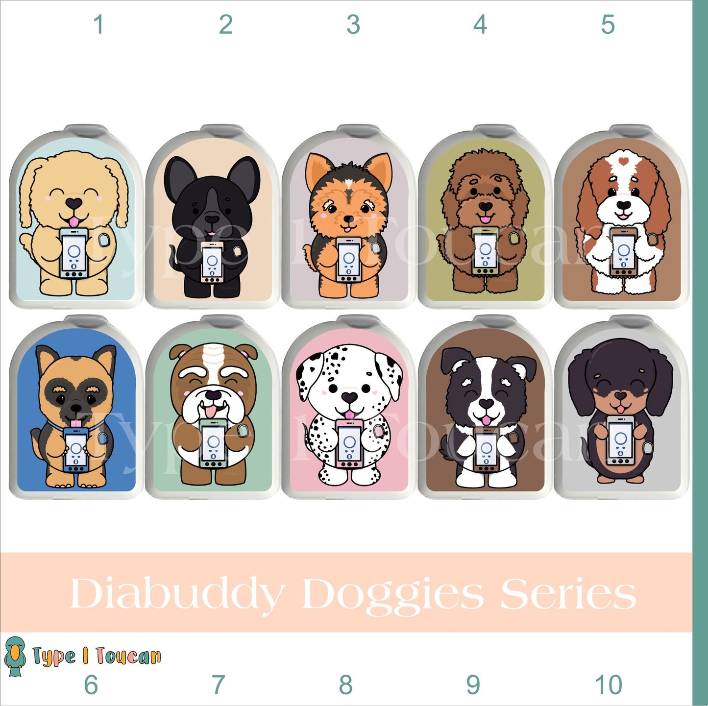 Doggie  | Diabuddy Sticker