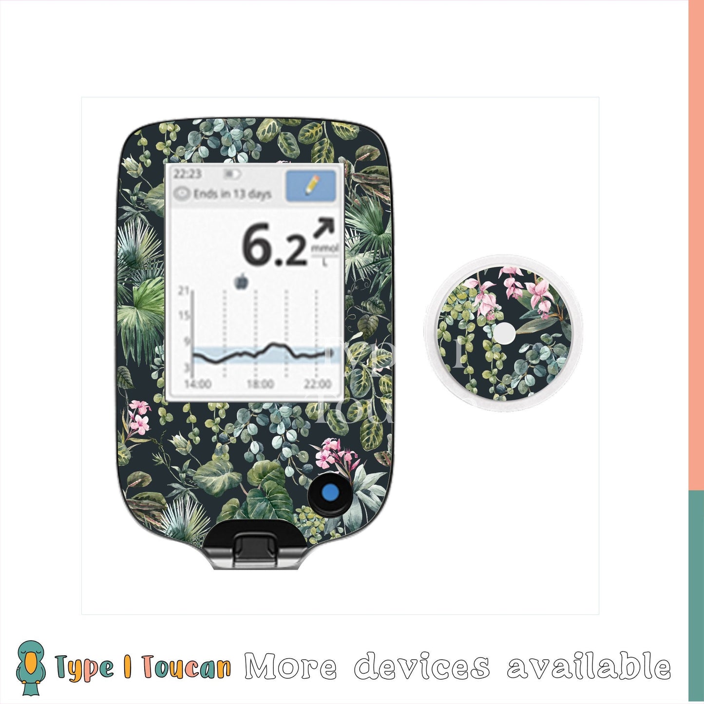 Botanical Gardens at Night |Device Stickers