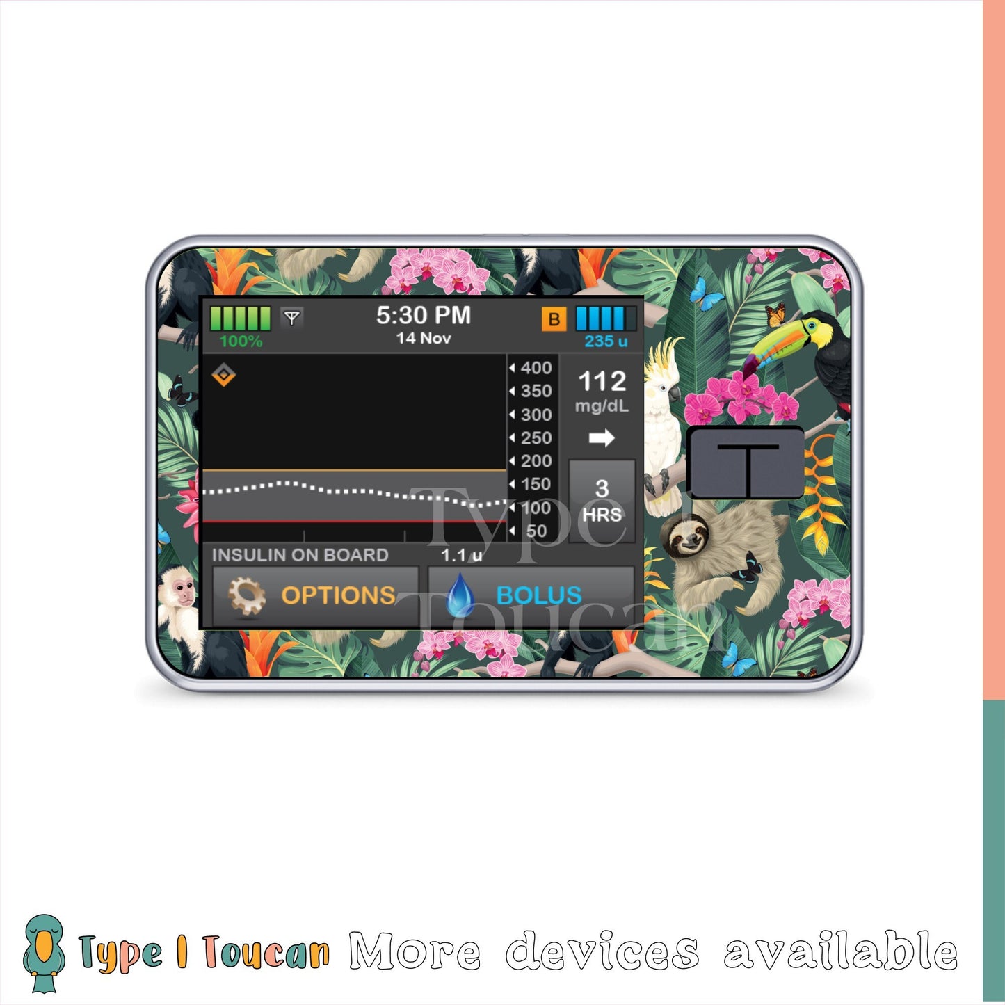 Tropical Toucan|Device Stickers