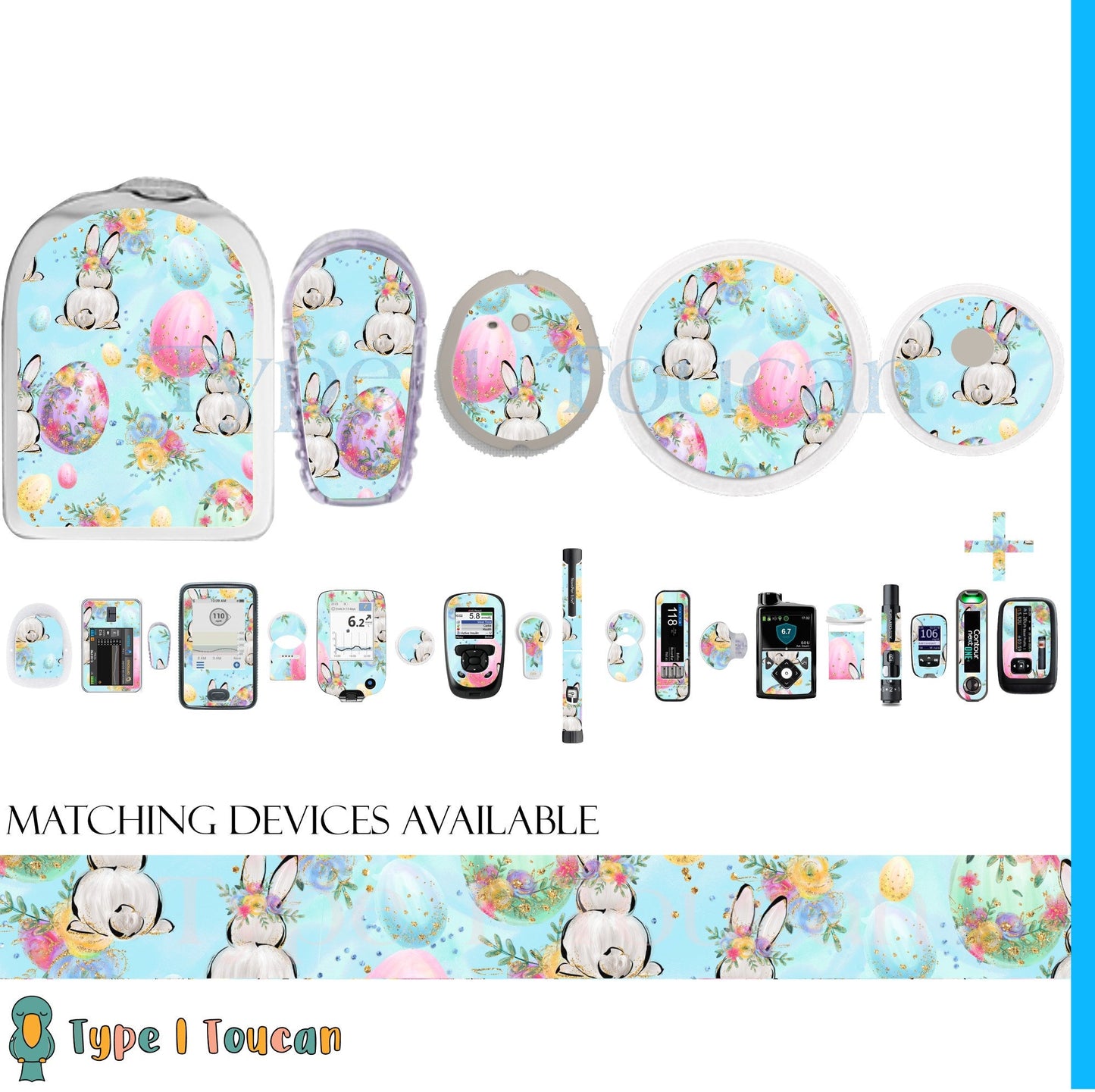 Easter Bunny |Device Stickers