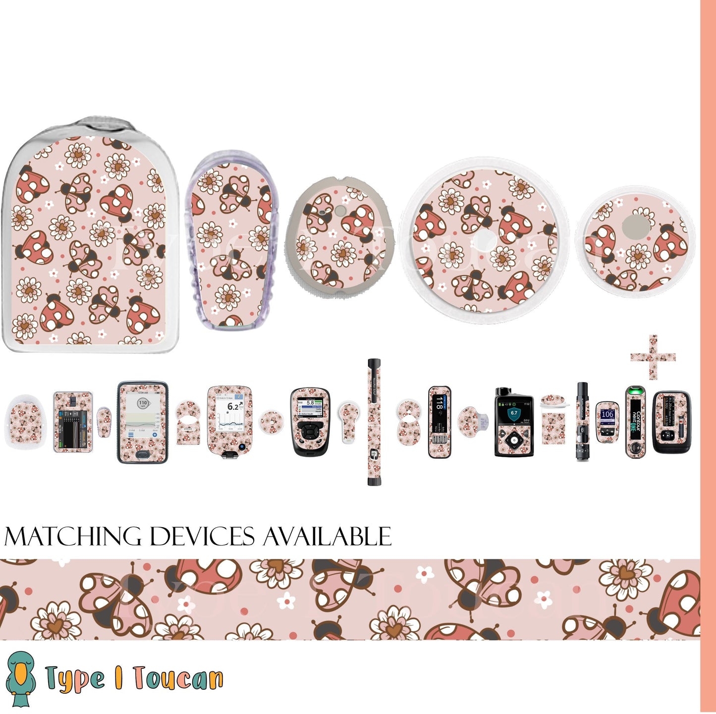 Lovebug Valentine |Device Stickers